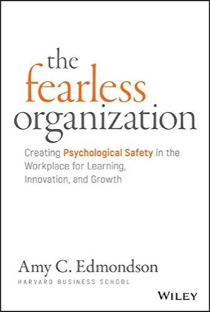The Fearless Organization by Amy C. Edmondson — book cover
